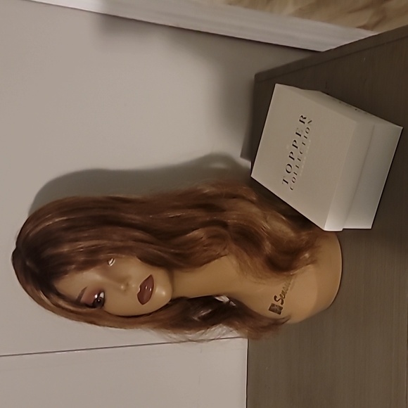 Jon Renau 18" Remy Human Hair Easipart French Topper With Highlights - Picture 7 of 16